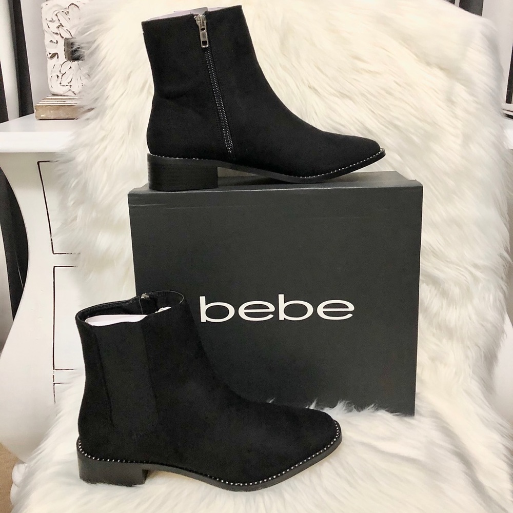 Bebe Black Ankle Boots💥HOST PICK💥 - Picture 2 of 10
